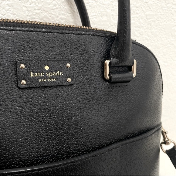 🆕Kate Spade ♠️ Grove Street Carli - Dome Crossbody Satchel - Black - Picture 3 of 15
